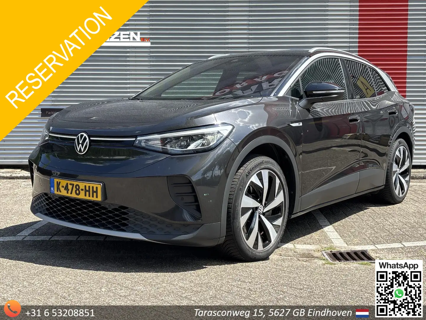Volkswagen ID.4 First 77 kWh | € 13.950,- NETTO! | Leder | Climate Gris - 1