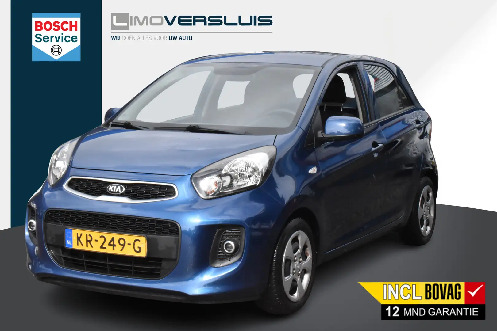 Kia Picanto 1.0 CVVT Summer Edition 1e Eigenaar | Volledig Ond Bleu - 1