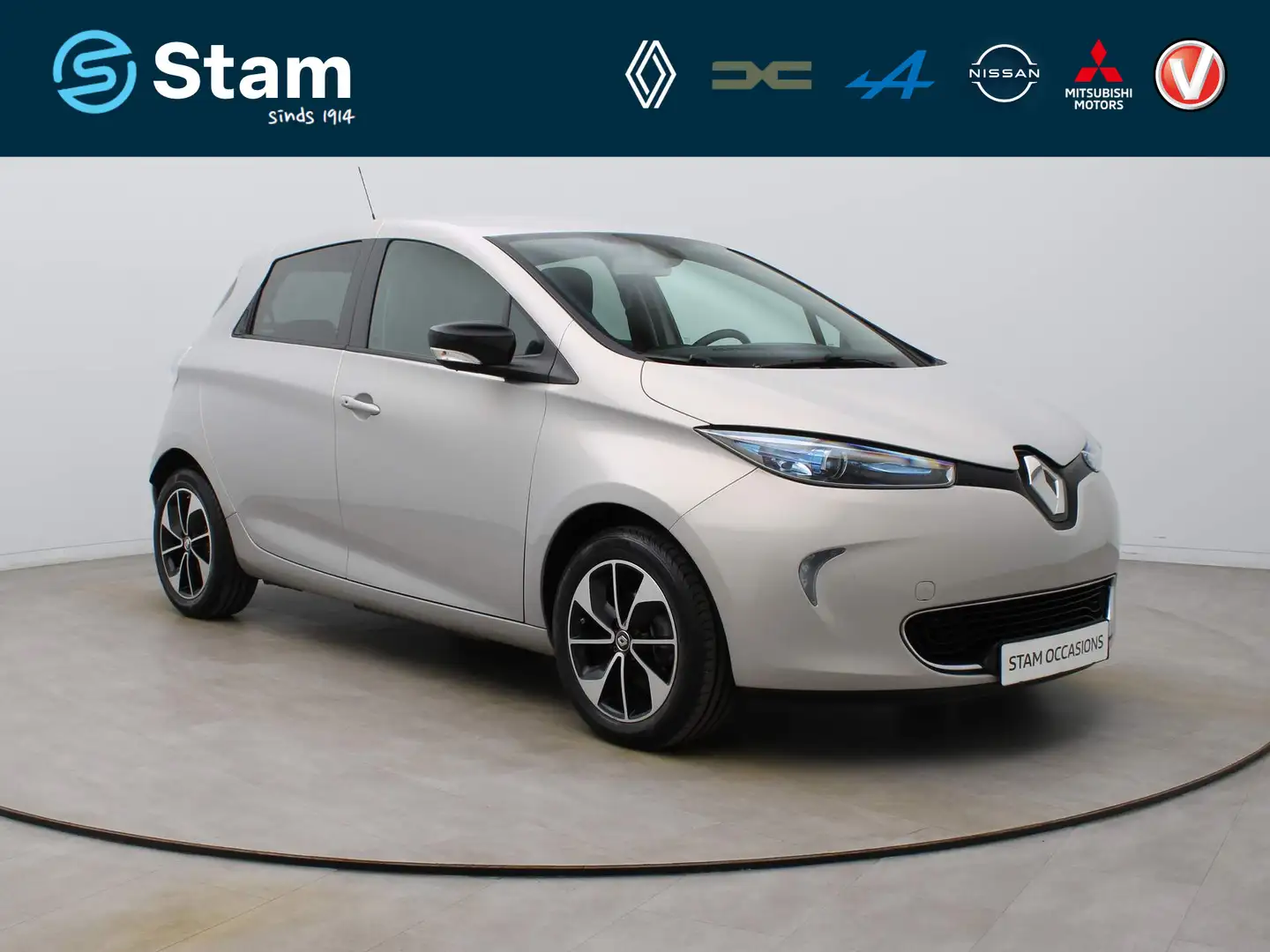 Renault ZOE Q90 Intens Quickcharge 41 kWh INCL BATTERIJ Camera Grijs - 1