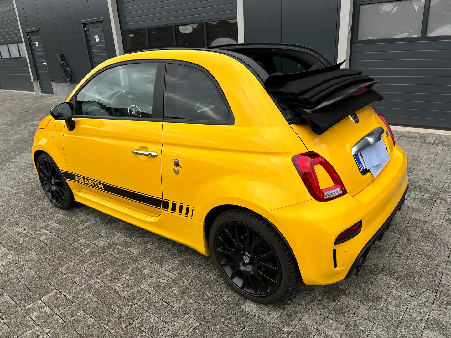 Abarth 595C SPA FRANCOCHAMPS CABRIO !!! Galben - 1