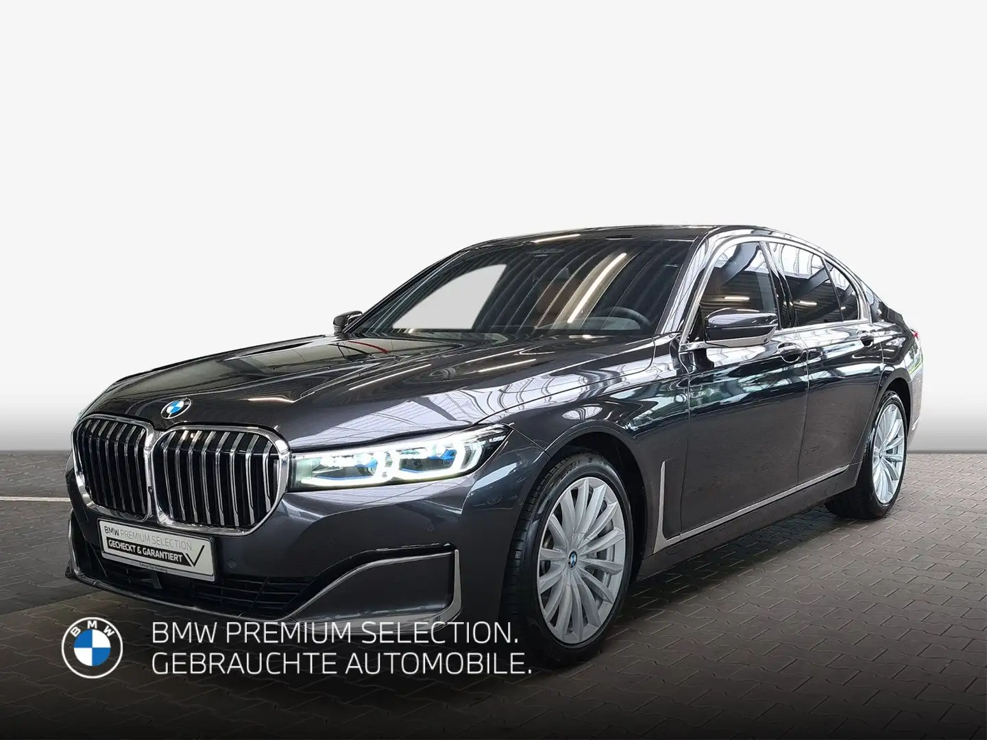 BMW 740 d xDrive Head-Up DAB Soft-Close RFK HK Laserlicht Сірий - 1
