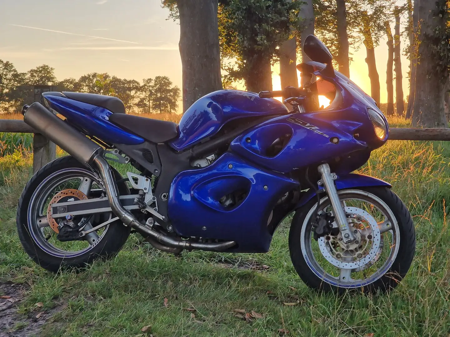 Suzuki SV 650 volle kuip + trackpack Azul - 1