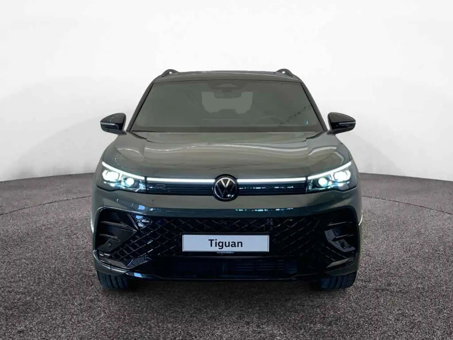 Volkswagen Tiguan R-Line TSI 4M LEDER*AHK*360*MATRIX*PANO Grün - 2