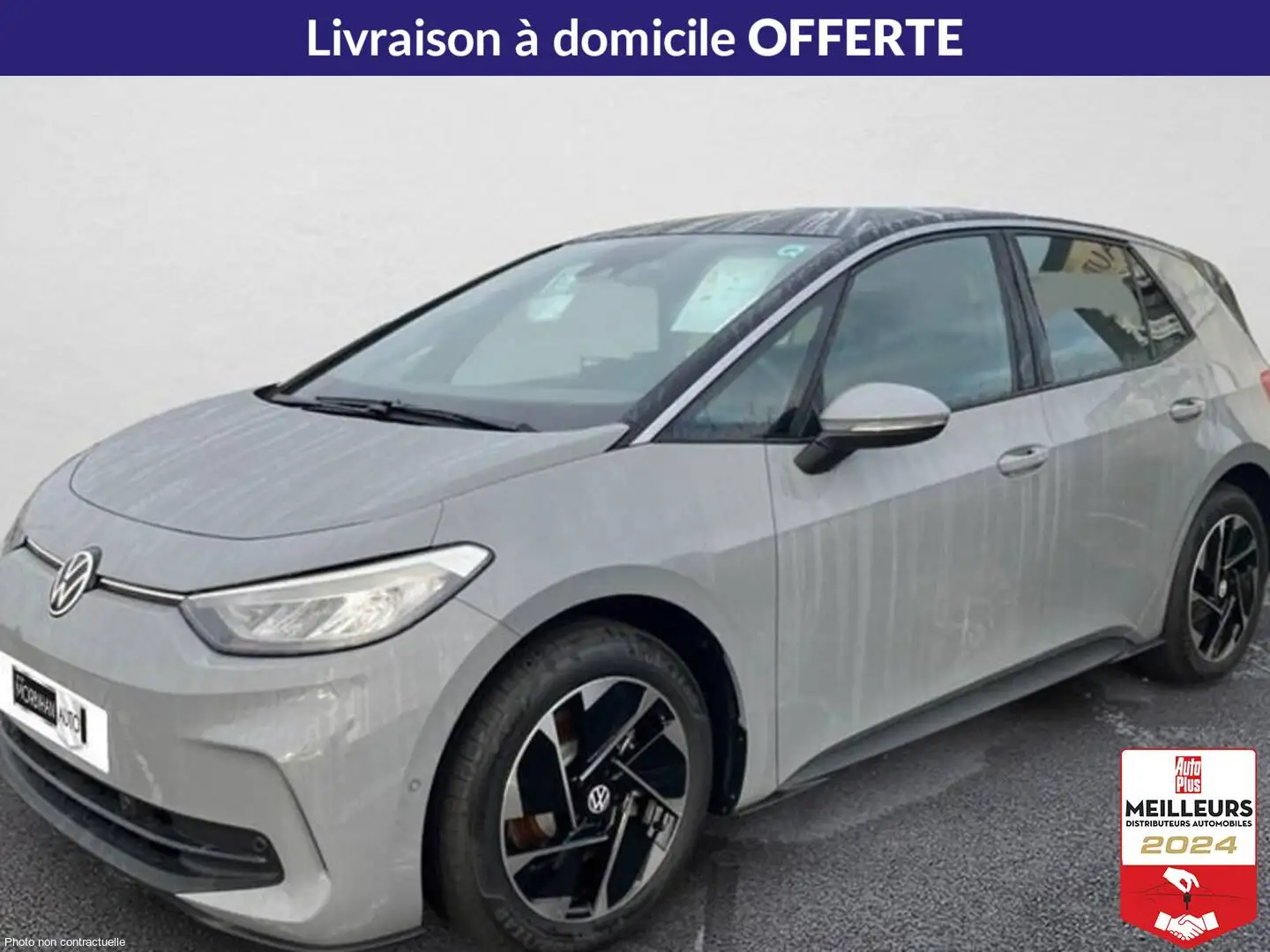 Volkswagen ID.3 204 ch pro performance life plus Gris - 1