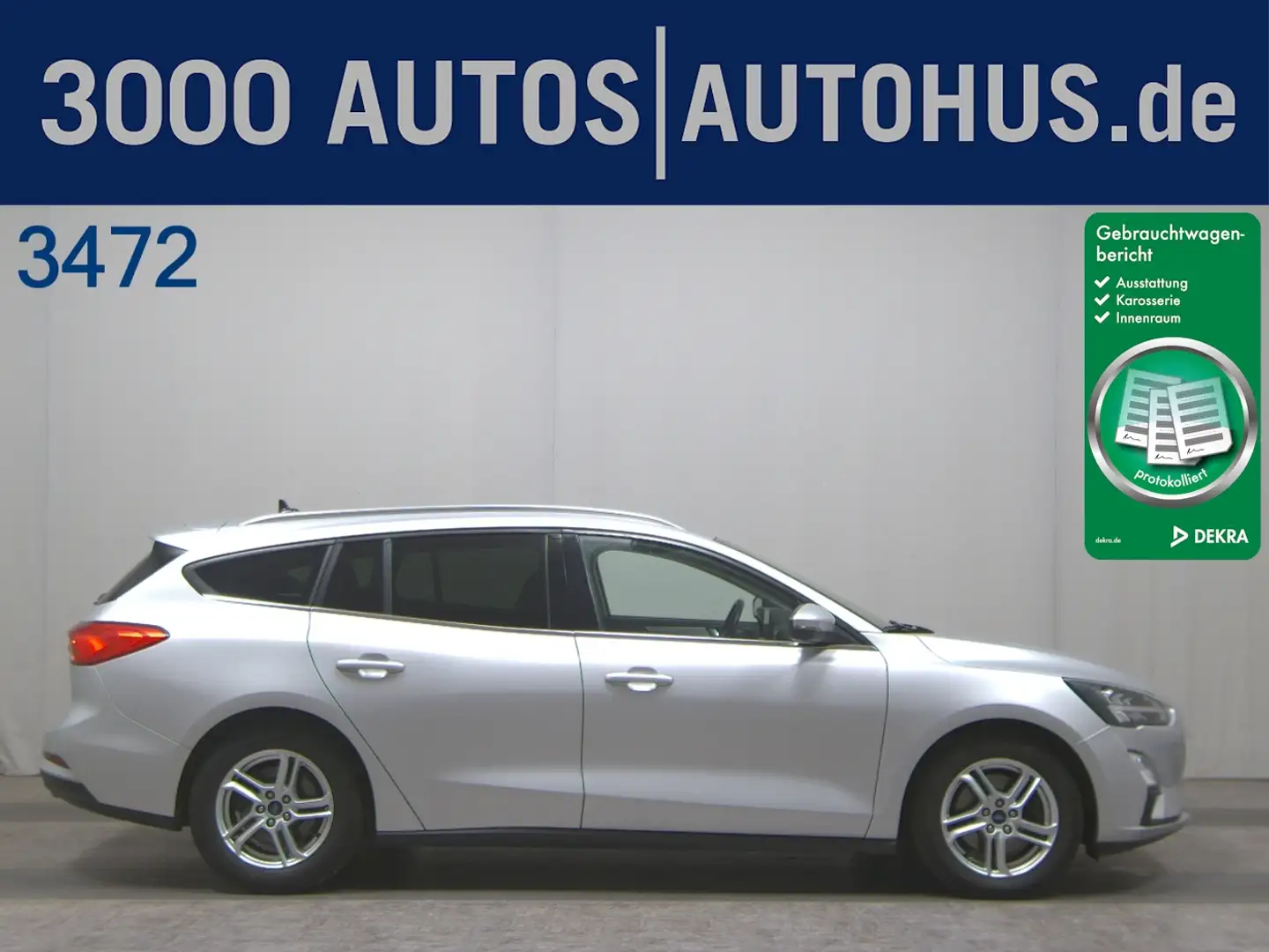 Ford Focus Turnier 2.0 EB Cool&Connect Navi LED RFK Silber - 1