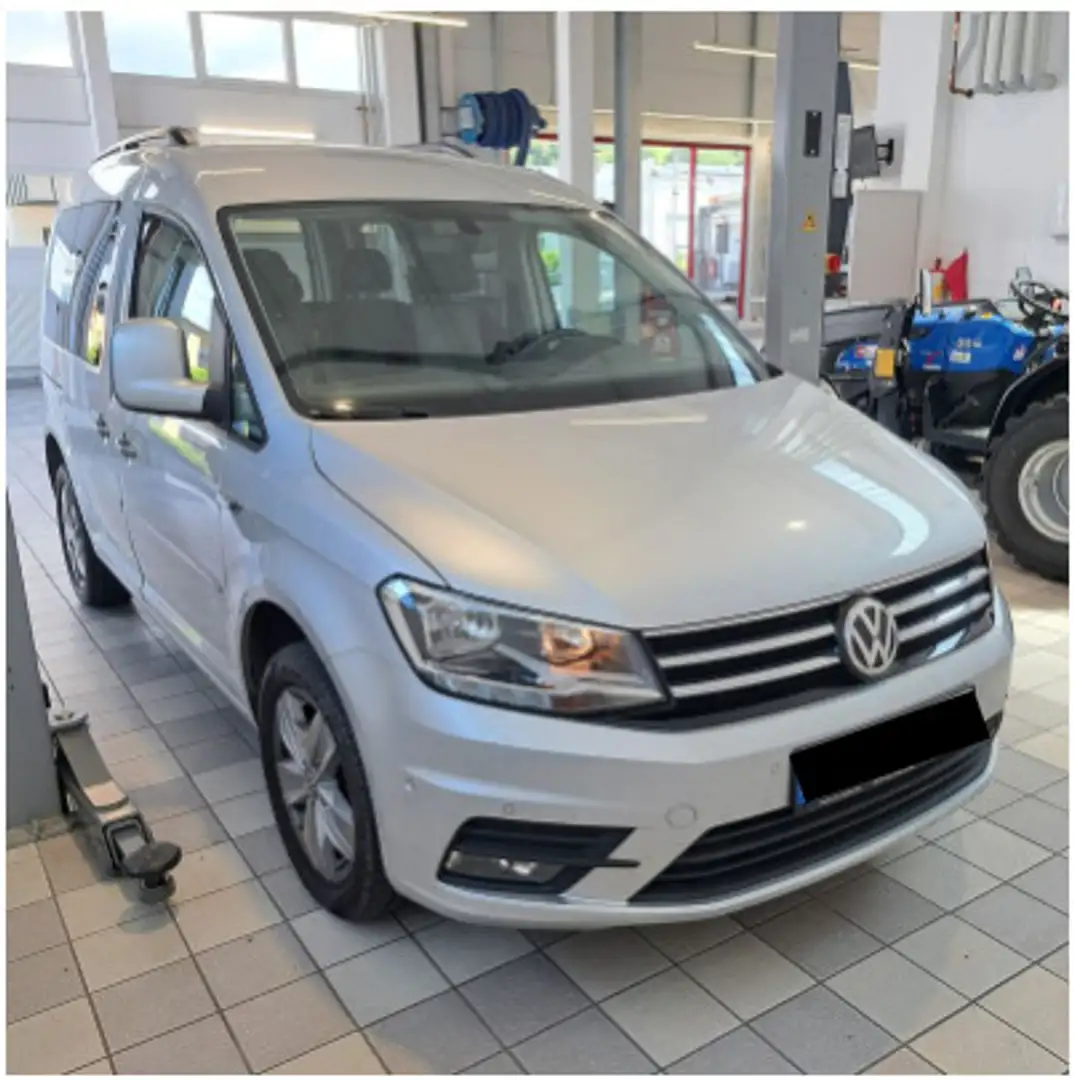 Volkswagen Caddy 1.4 TSI Comfortline | AHK | SITZH. | Argent - 2