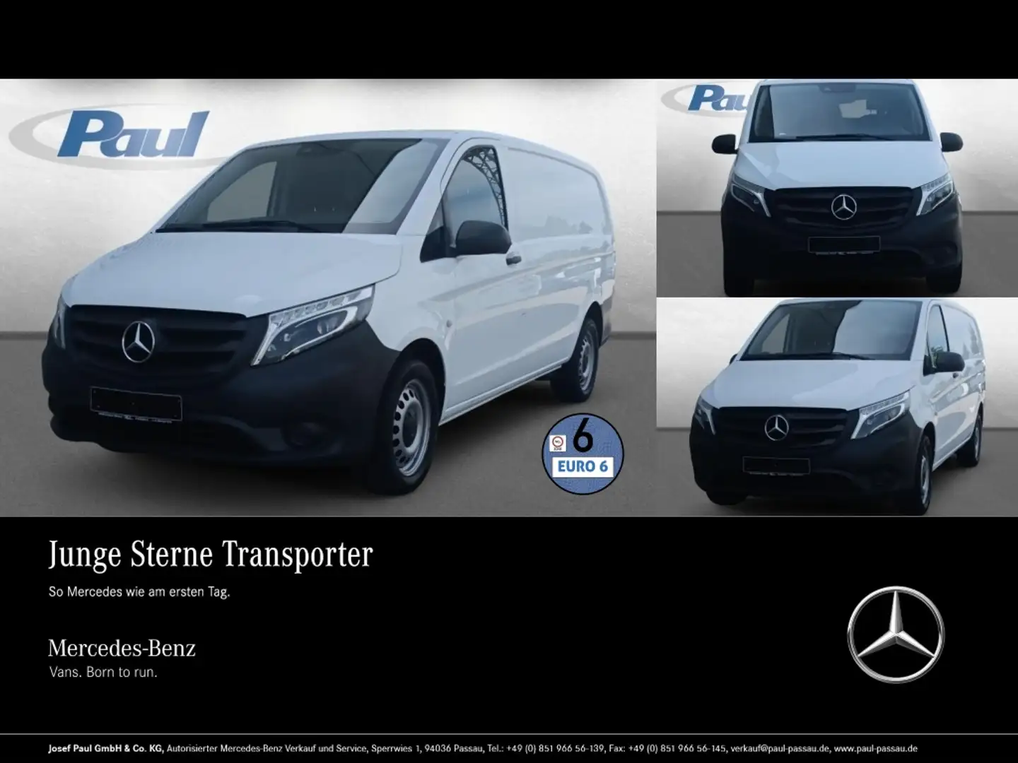 Mercedes-Benz Vito 119 CDI KA 4x4 Navi+Kam+Klima+LED+AHK2,5 Wit - 1