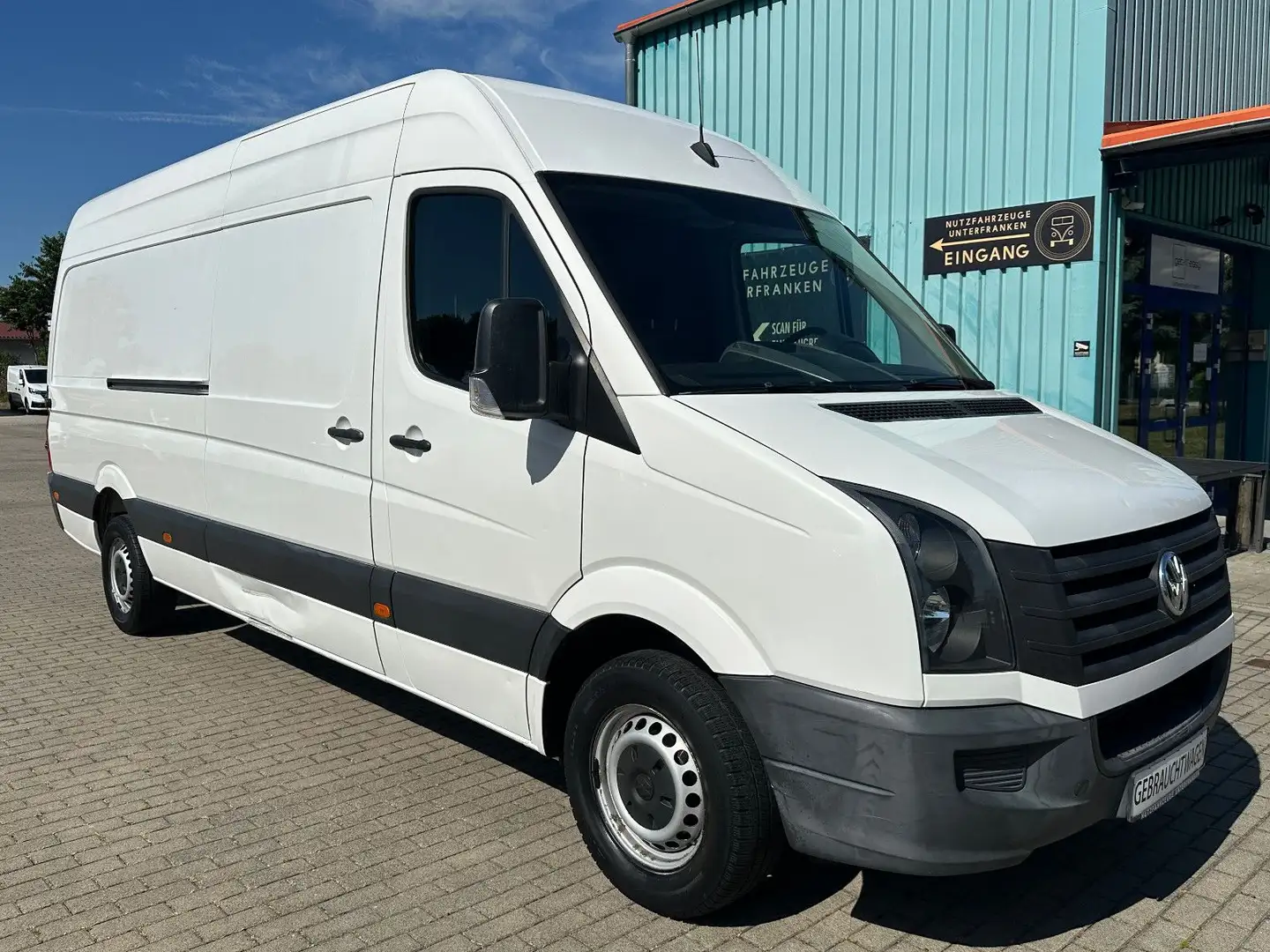 Volkswagen Crafter Kasten 163PS L3H2 MAXI/AHK+270°+KLIMA Blanc - 2