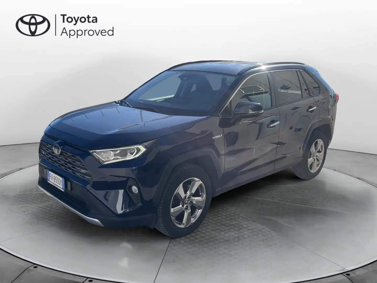 Toyota RAV 4 RAV4 2.5 HV (222CV) E-CVT AWD-i Lounge Bleu - 1