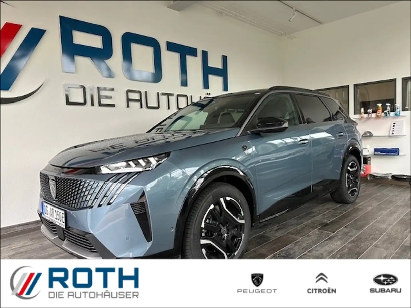 Peugeot 5008 Elektromotor Elektro 210 GT Panorama Navi LED ACC Bleu - 1