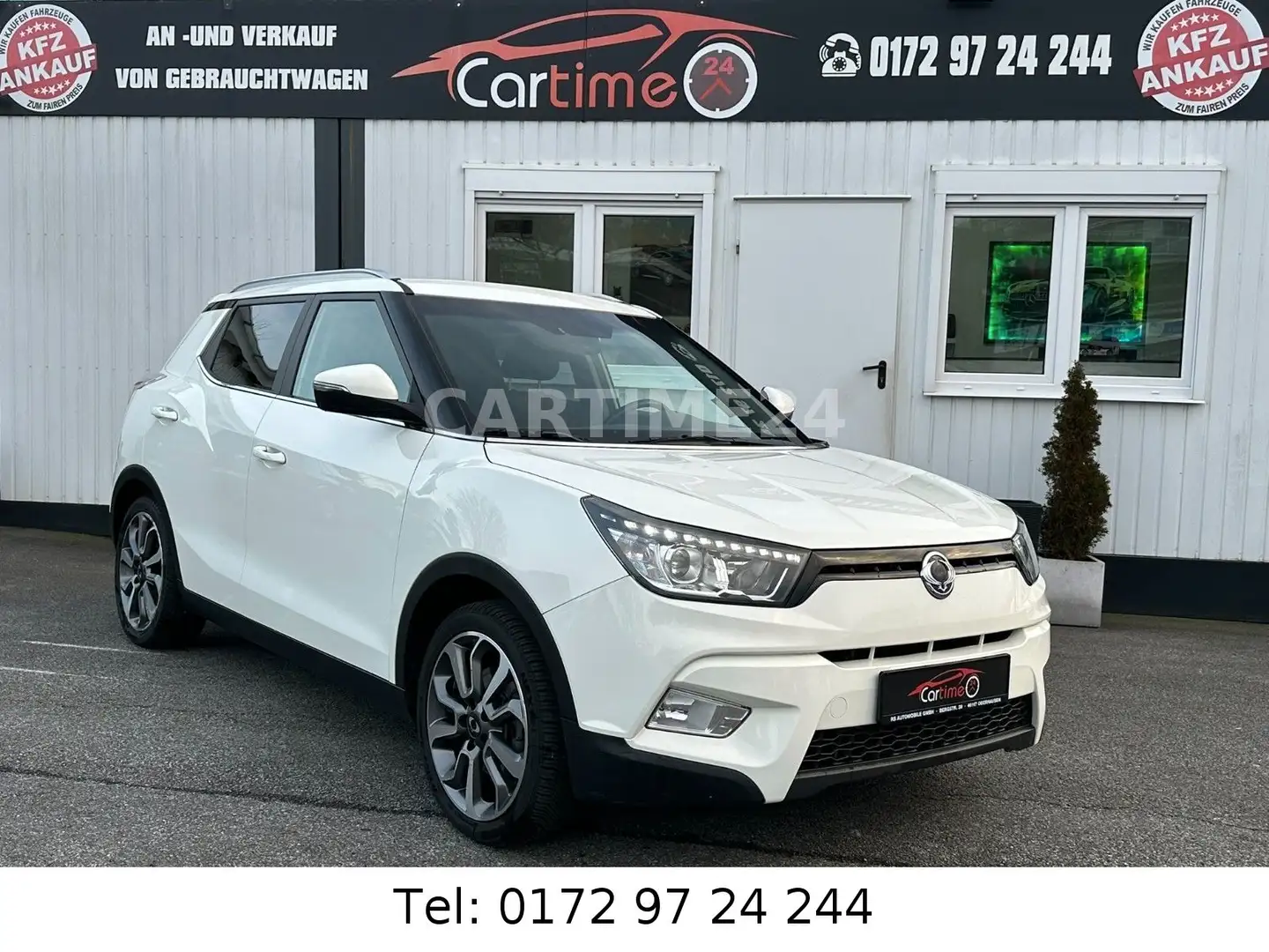 SsangYong Tivoli 1.6 e-XGi 160 SAPPHIRE 2WD*AUTOMATIK*TÜV Weiß - 2