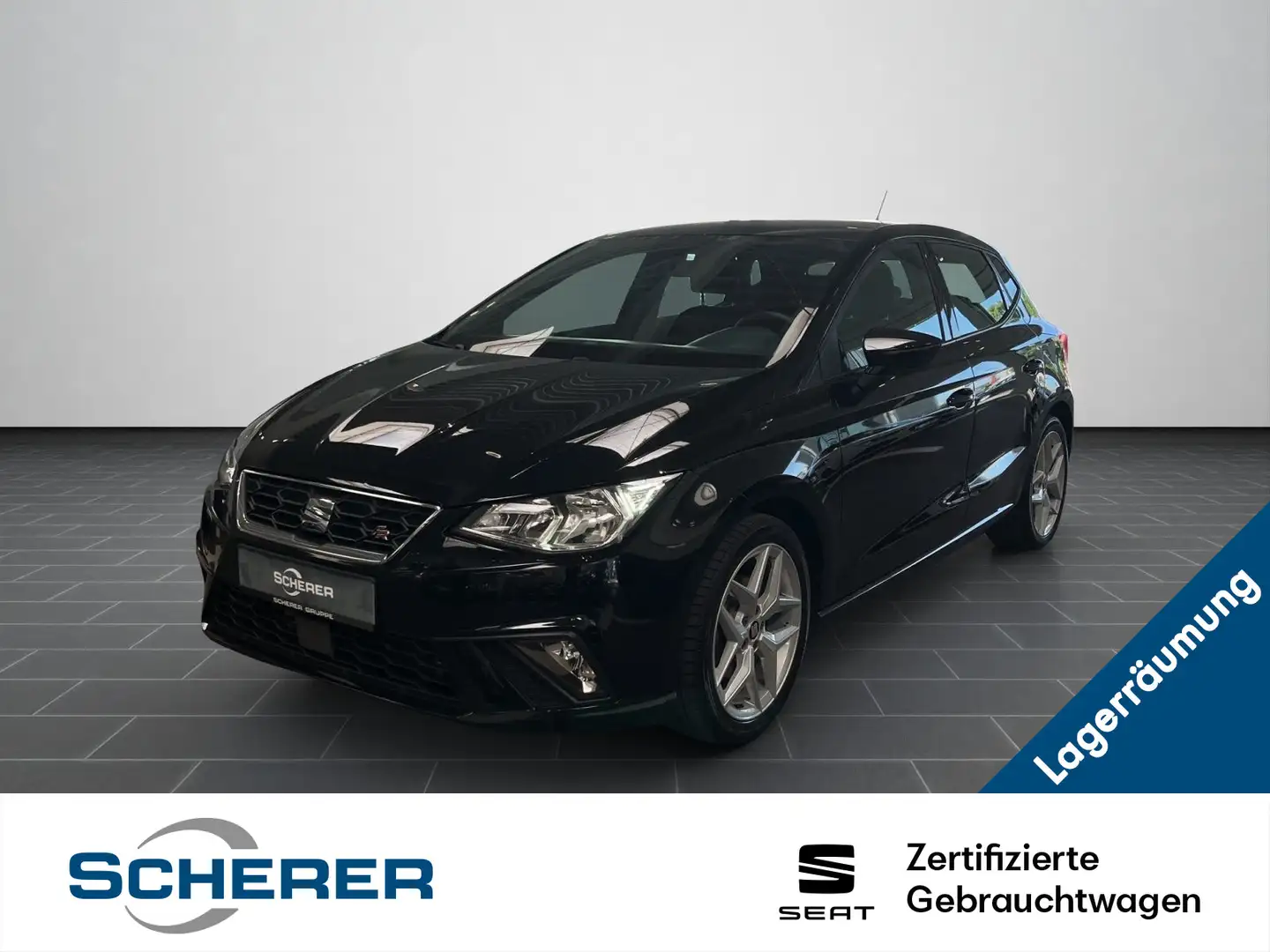 SEAT Ibiza FR 1.0 TSI CarPlay Noir - 1