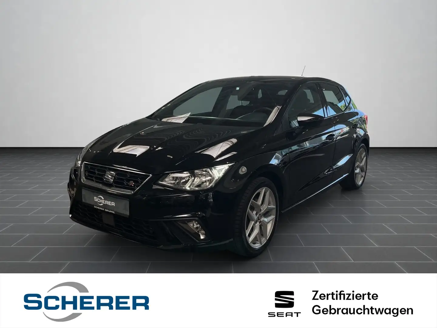 SEAT Ibiza FR 1.0 TSI CarPlay Schwarz - 1