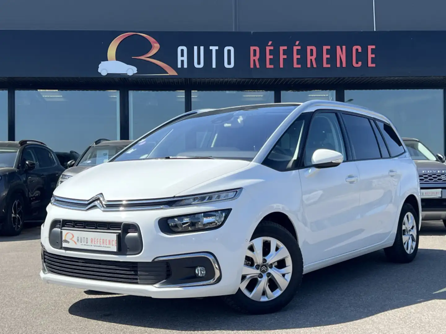 Citroen Grand C4 Picasso 130 CH EAT6 / 7PLACES / CARPLAY / GPS Blanc - 1