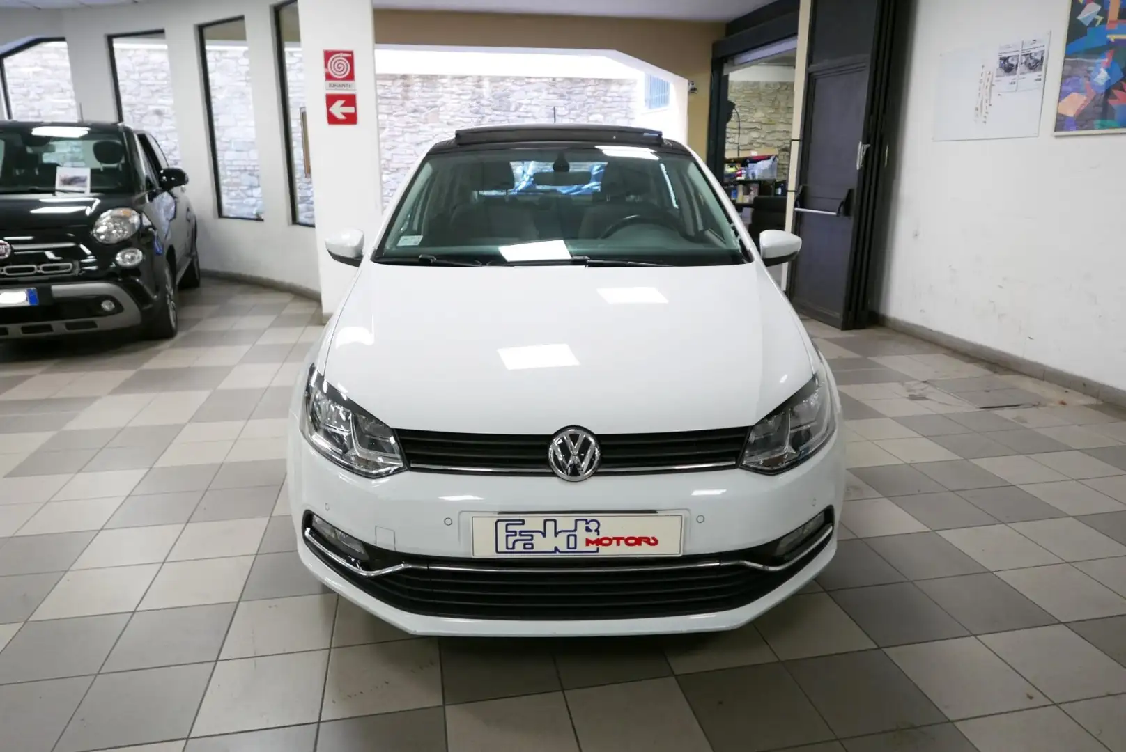 Volkswagen Polo 1.4 TDI 90 CV DSG 5p. Highline BlueMotion Technolo Bianco - 2