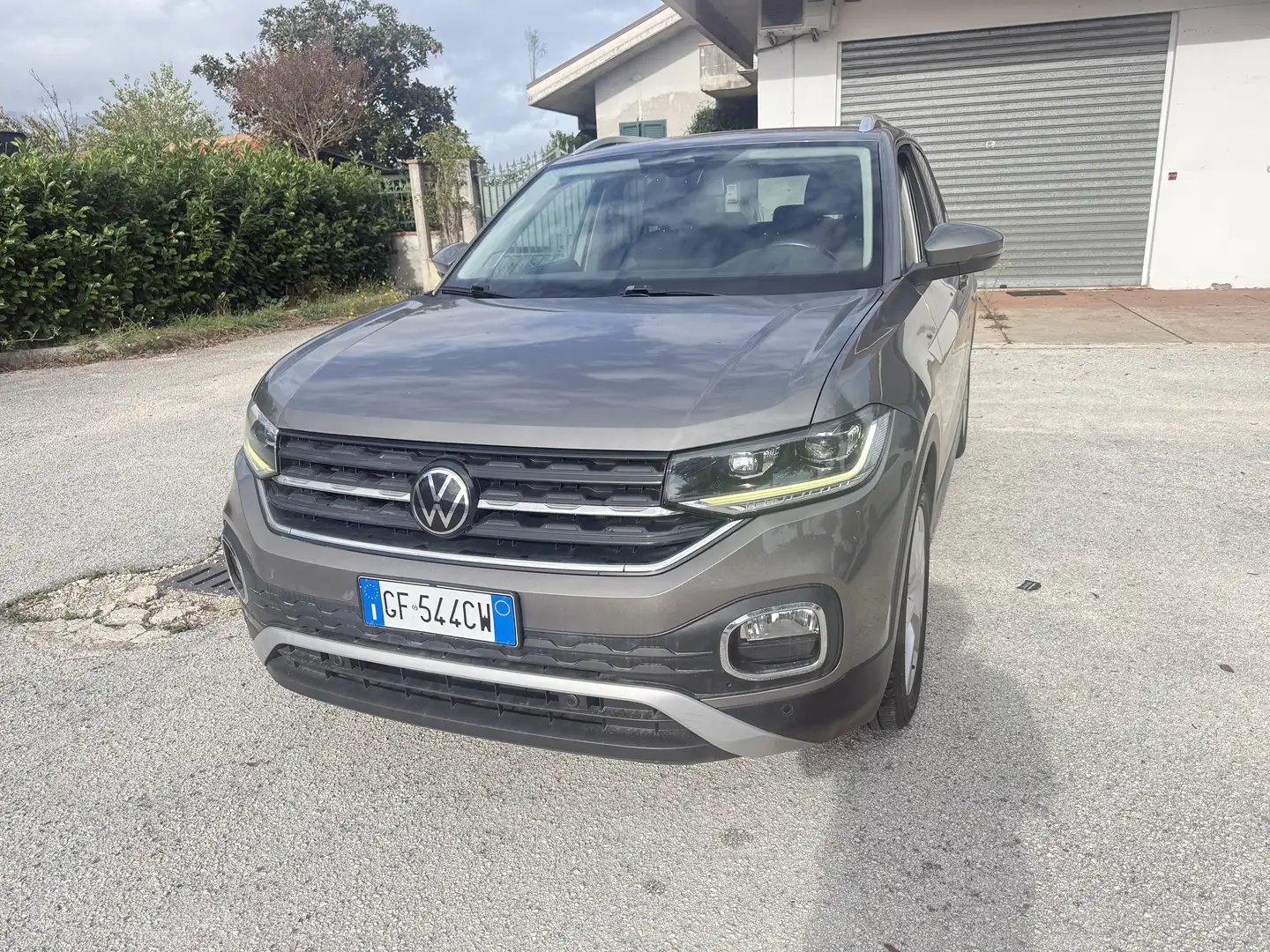 Volkswagen T-Cross 1.0 tsi Style110cv UNICO PROP. UFFICIALE VW ITALIA Grigio - 1