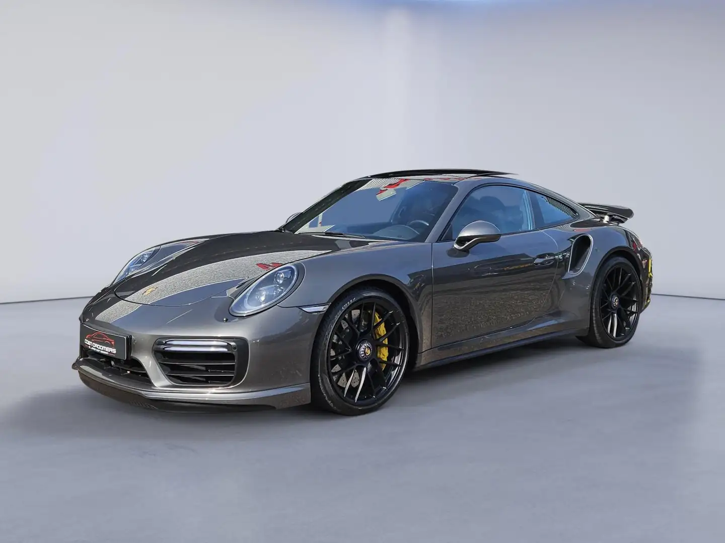 Porsche 991 3.8 Turbo S /Keramische remmen/Burmester/Adapt. Cr Grijs - 1
