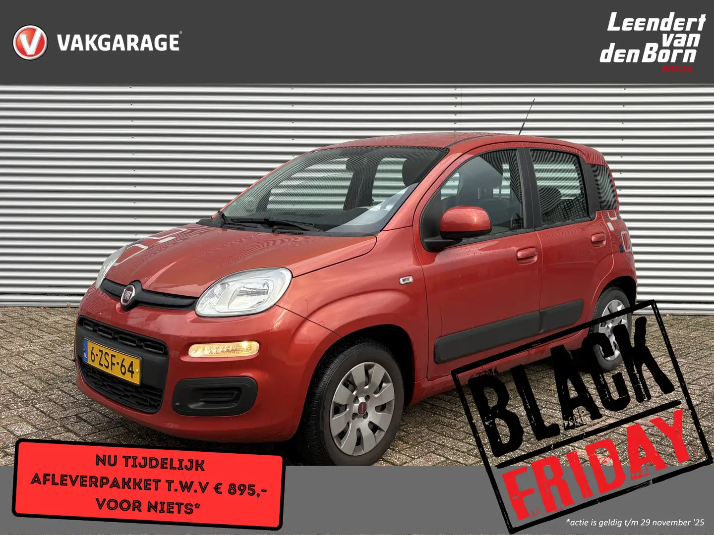 Fiat Panda 1.2 Edizione Cool Airco | Trekhaak | Elektrische r Rouge - 1