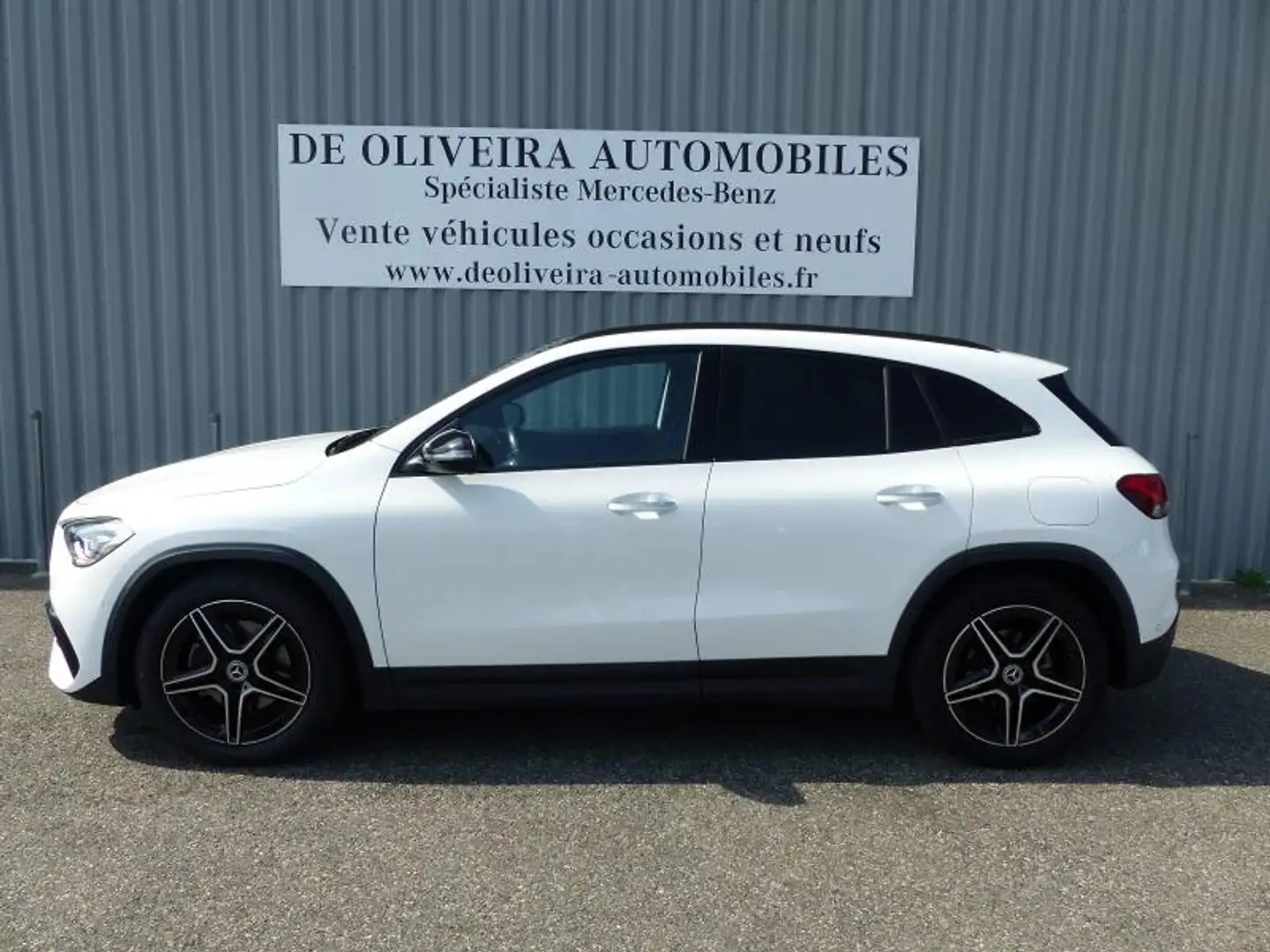 Mercedes-Benz GLA 200 200 d 150ch AMG Line 8G-DCT (TVA) Blanc - 2
