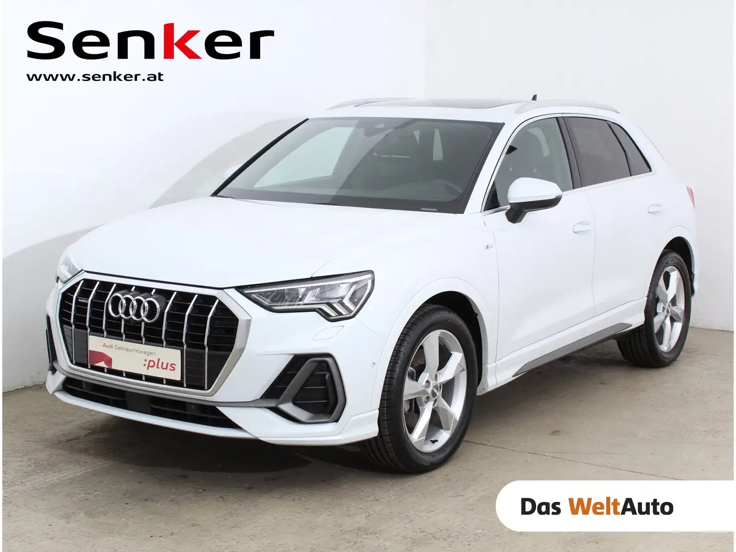 Audi Q3 40 TFSI quattro S line exterieur Weiß - 1