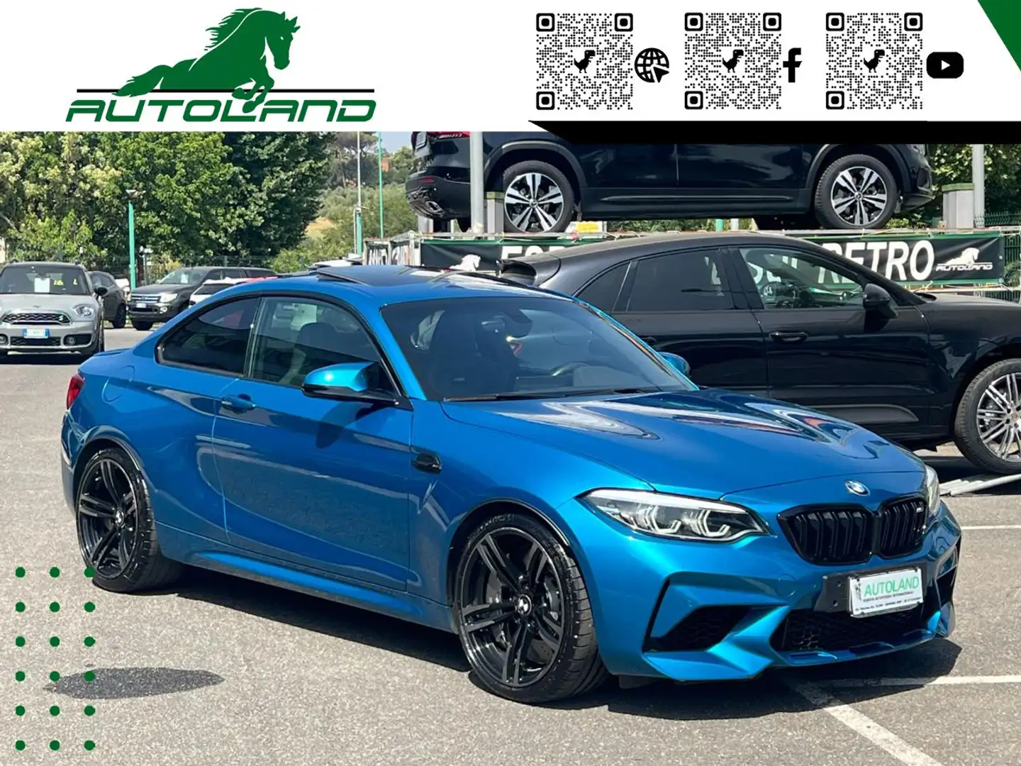 BMW M2 Competition DKG 411cv Blu/Azzurro - 2