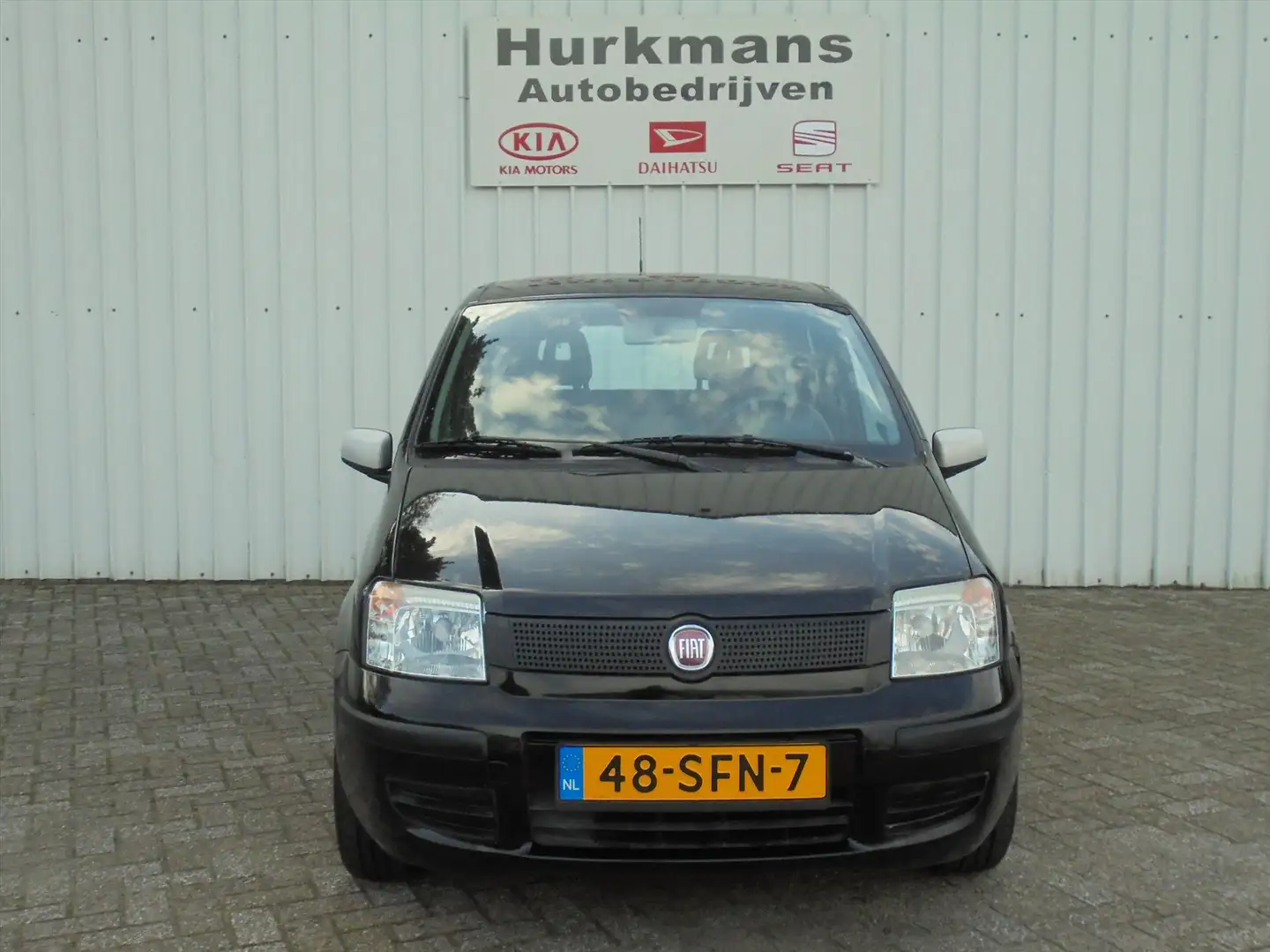 Fiat Panda 1.1 LEUKE NETTE AUTO 91.253 KM !! Zwart - 2
