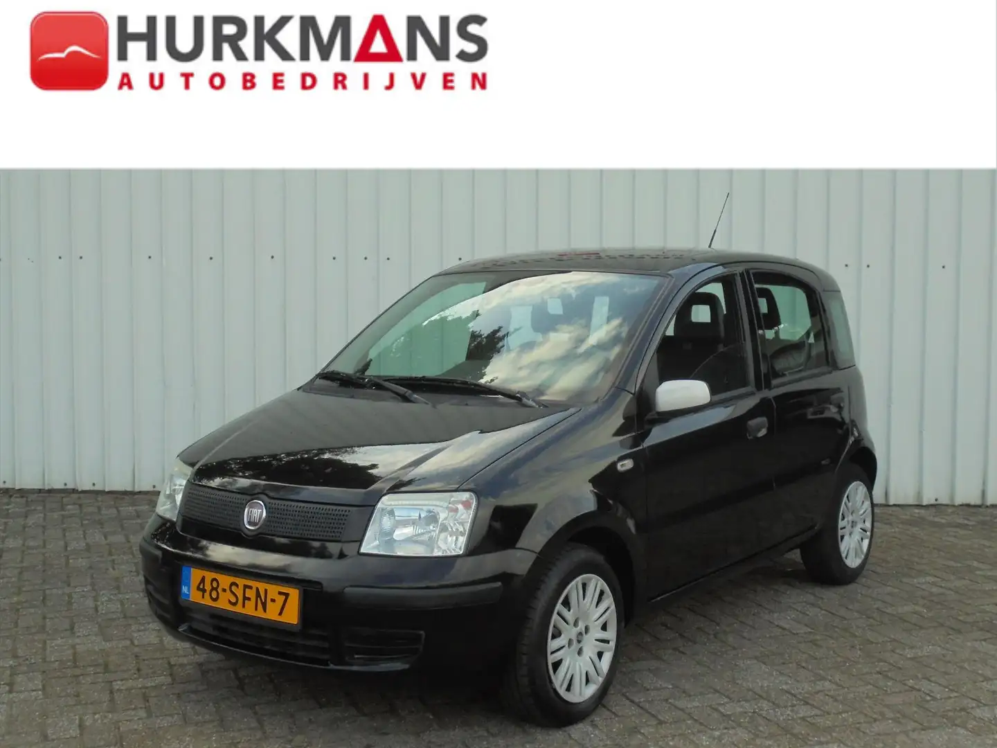 Fiat Panda 1.1 LEUKE NETTE AUTO 91.253 KM !! Zwart - 1