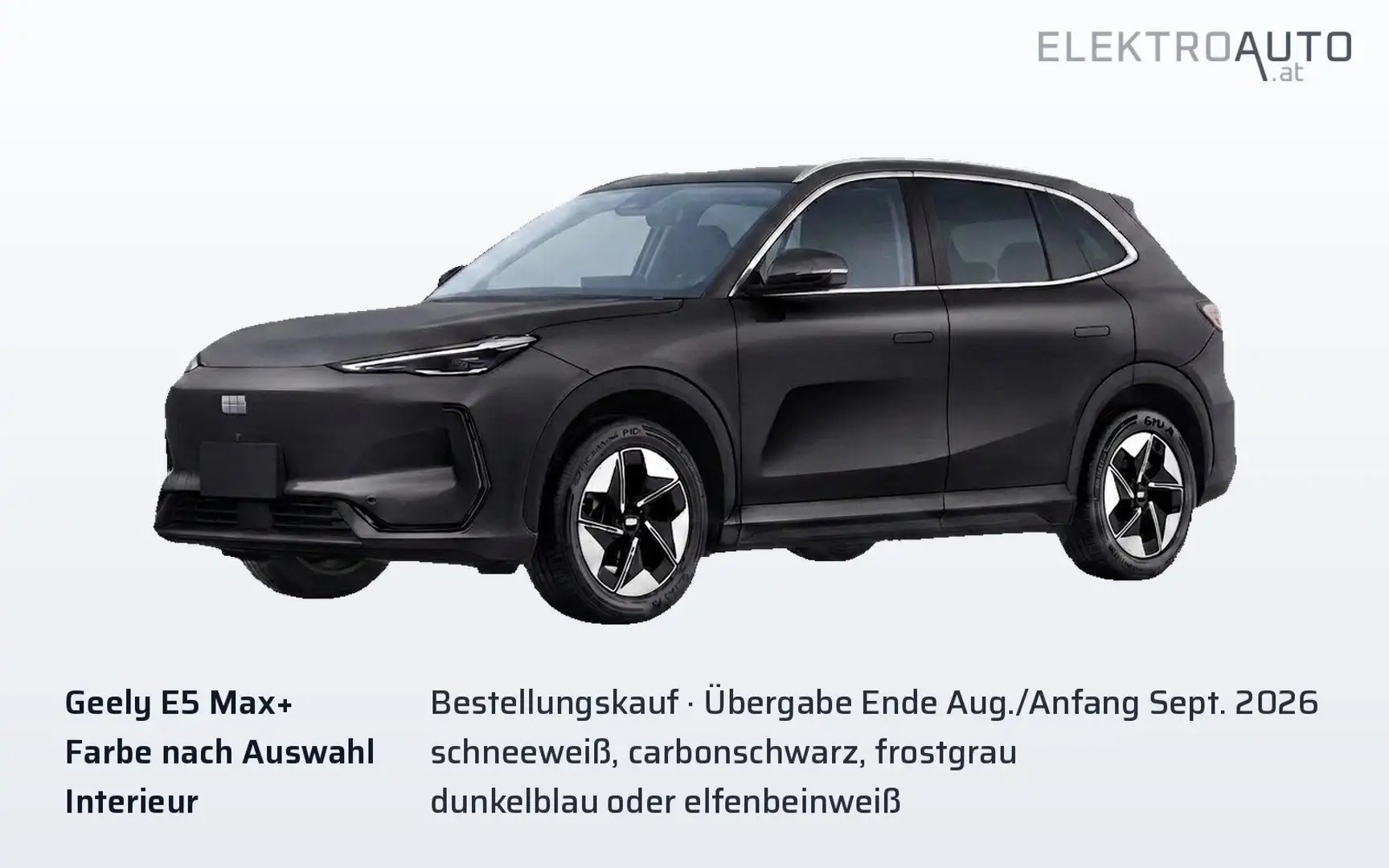 Geely E5 68,4kWh Max+ Bestellungskauf. Übergabe: Sept.26 Weiß - 1
