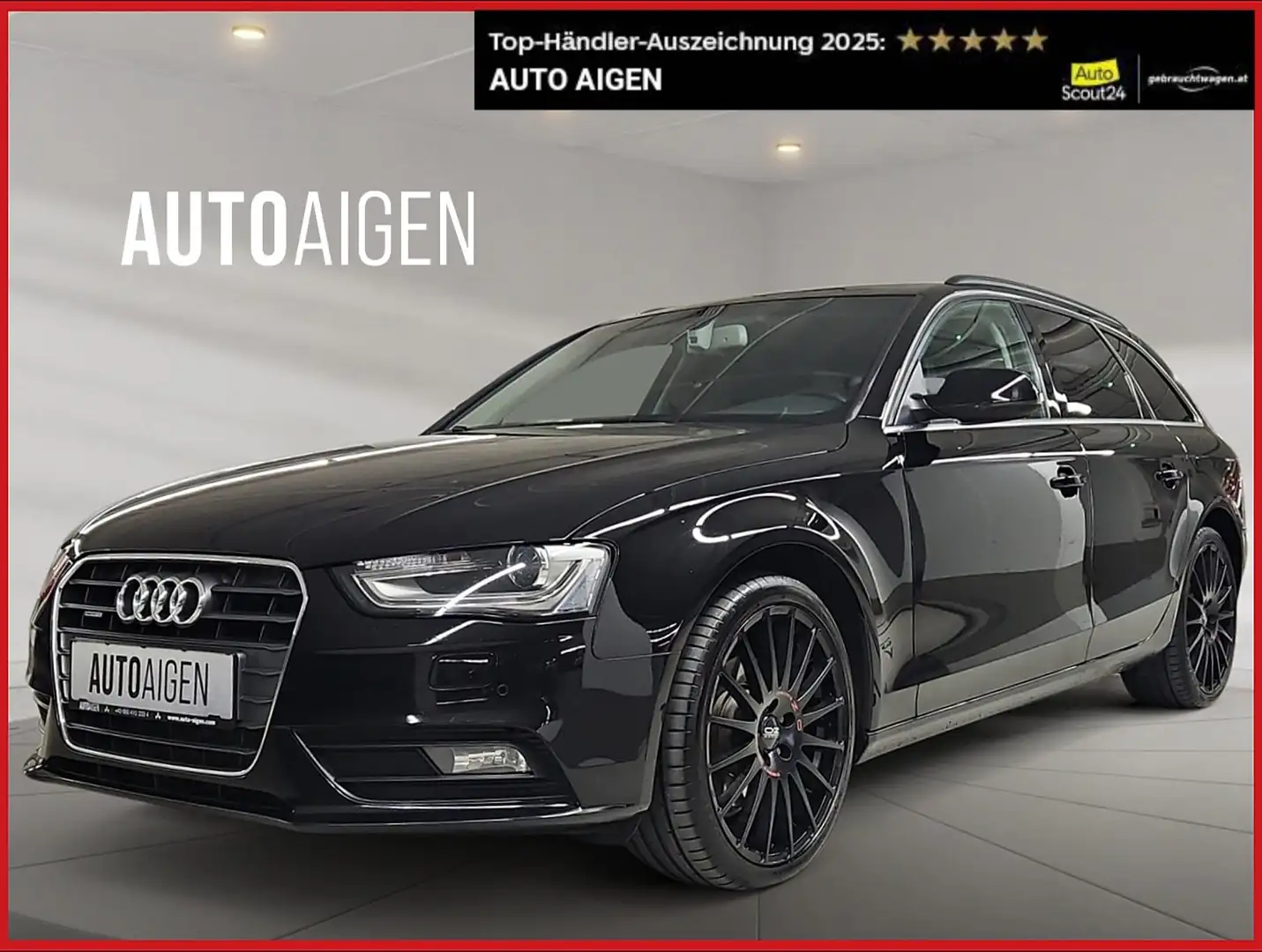 Audi A4 2.0 TDI quattro * BI-XENON * AHK * 19" OZ * NAVI * Schwarz - 1