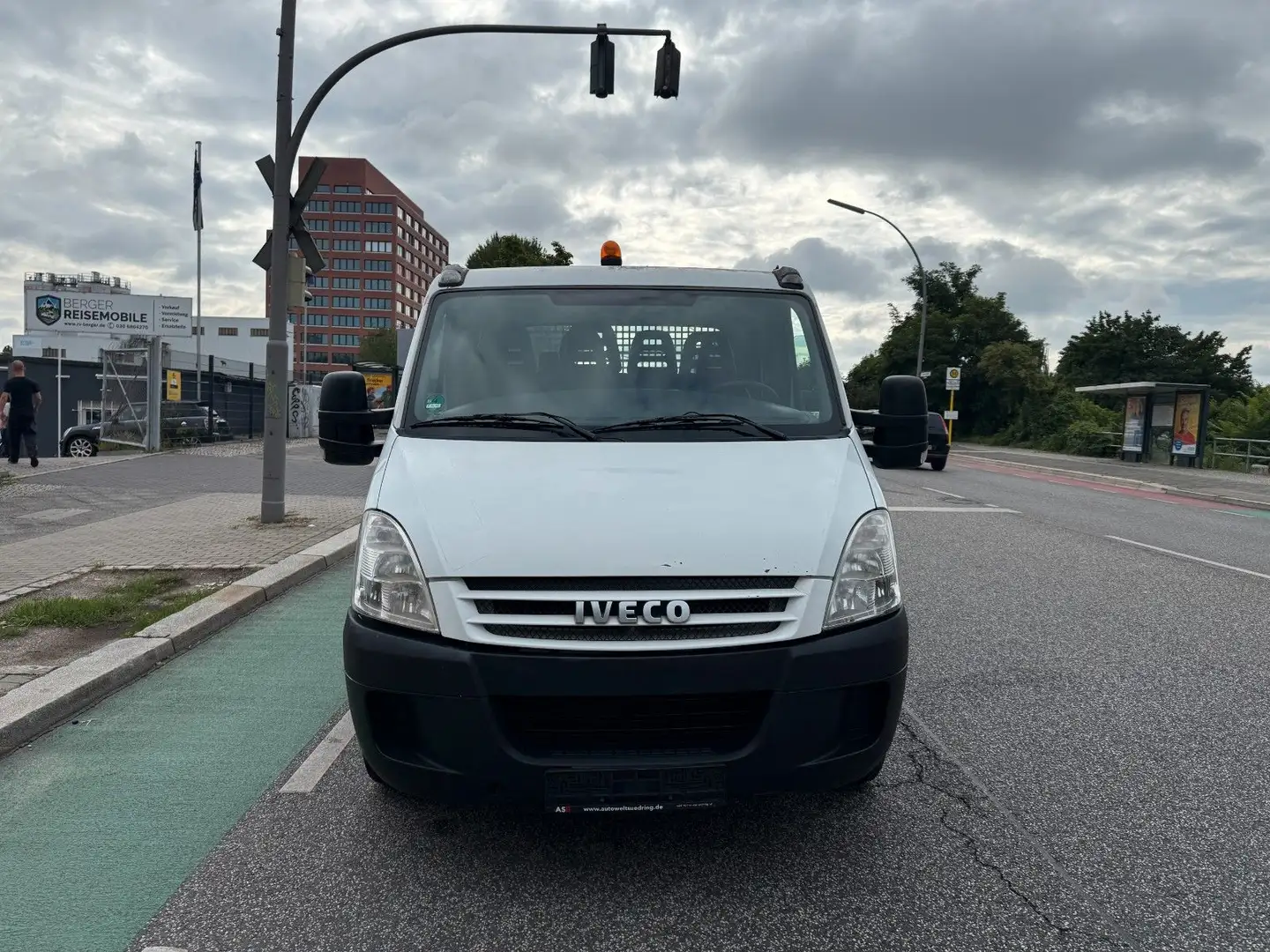 Iveco Daily 29L12 Doka Pritsche*AHK*7-Sitzer Blanc - 2