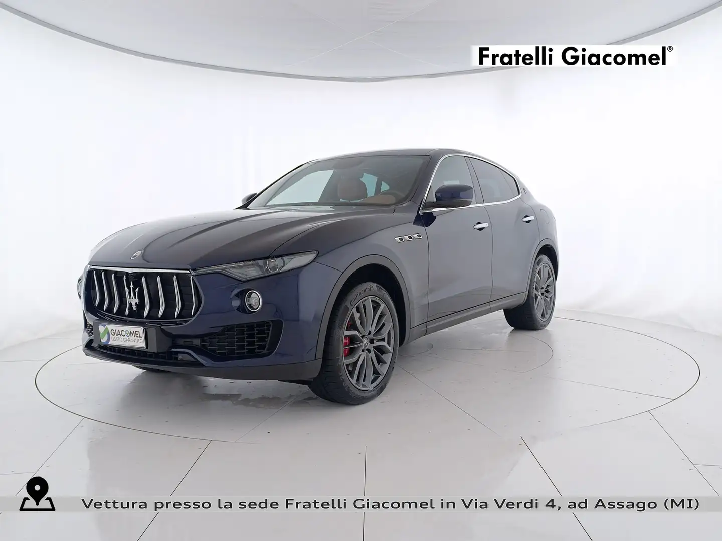 Maserati Levante 3.0 v6 granlusso 275cv auto Blauw - 1