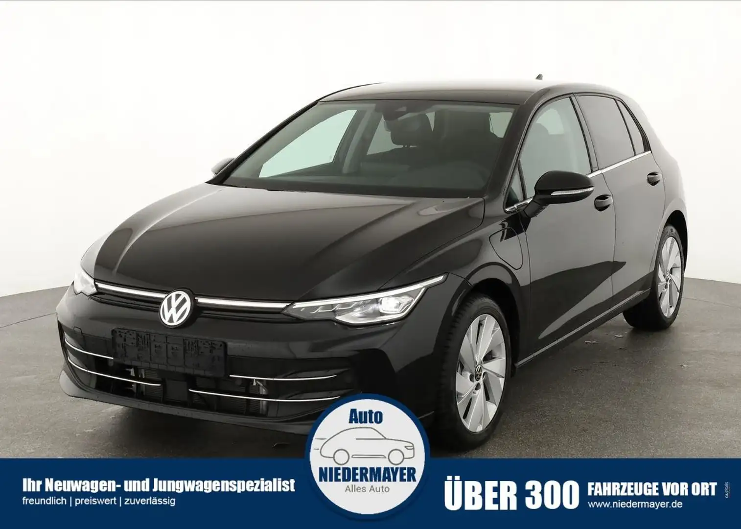 Volkswagen Golf VIII 1.5 eHybrid Style, AHK, Navi, Kamera, Side, L Noir - 1