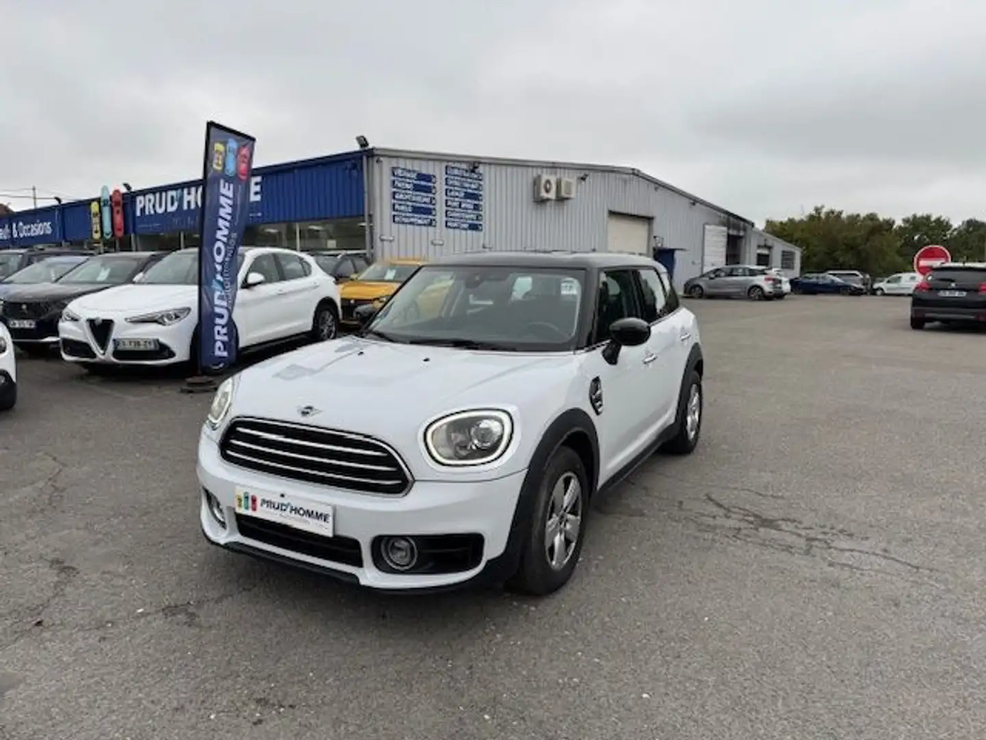 MINI Countryman C COOPER 136CH BUSINESS DESIGN BVA7 TOIT OUVRANT Blanc - 1