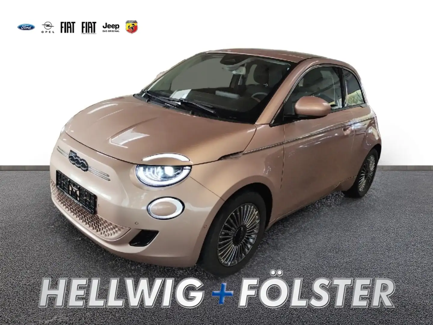 Fiat 500e Style + Komfort Paket 42 kWh Apple CarPlay Android Gold - 1