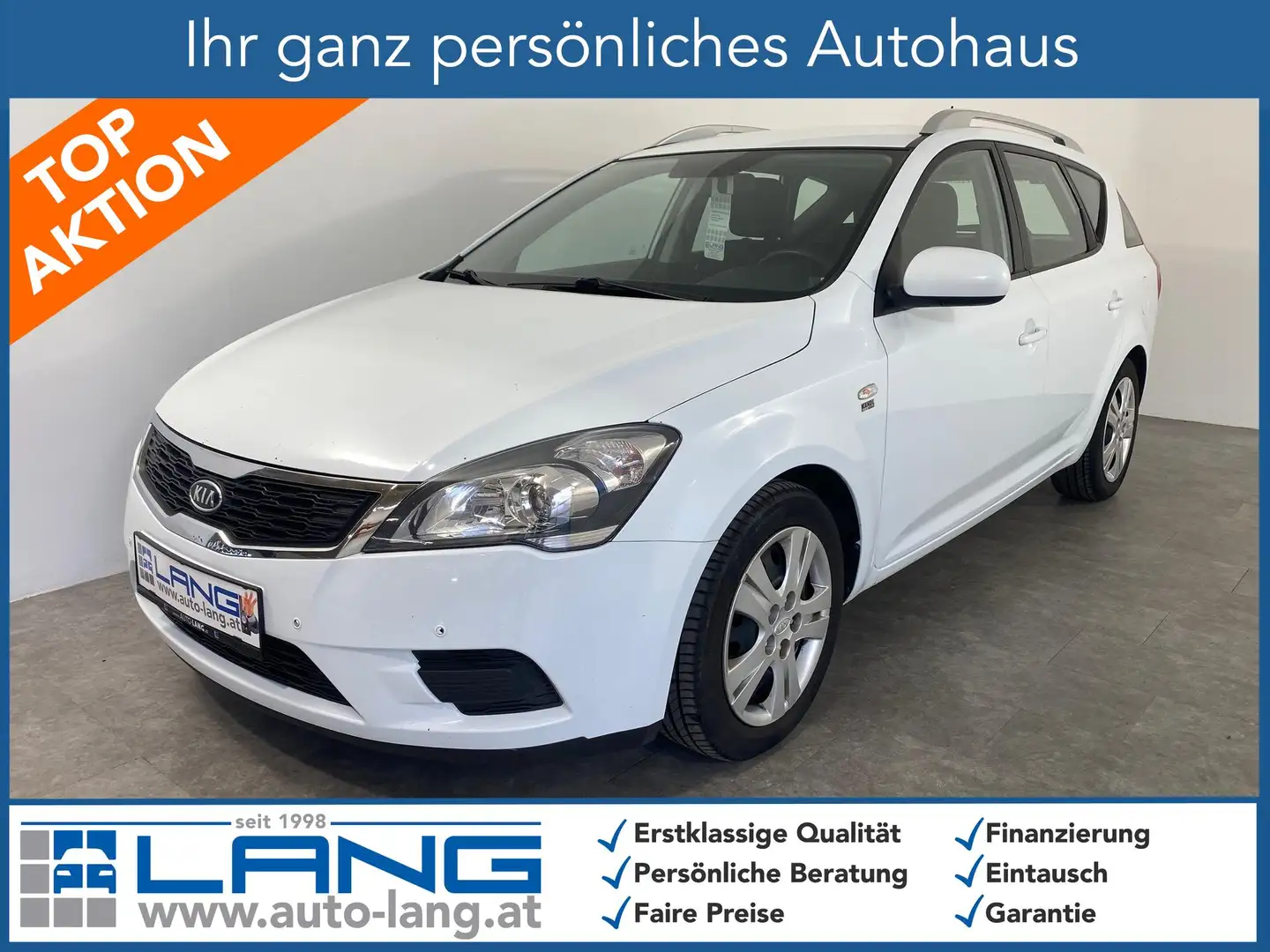 Kia Ceed SW / cee'd SW Sportswagon 1.4 CVVT 90 AHK neues Pickerl 66 kW... Blanc - 1
