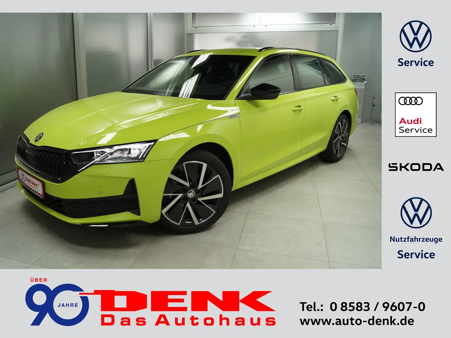 Skoda Octavia Combi Sportline 1.5 TSI mHEV DSG Vert - 1