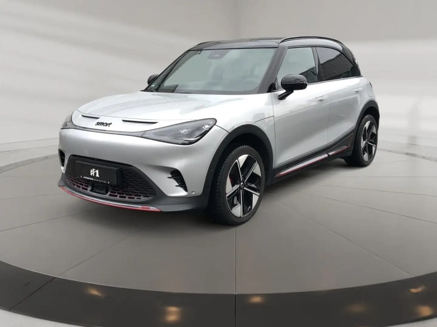 smart #1 BRABUS +Pano+WPumpe+HUD+2xKlima+Navi+elSitz Zilver - 1