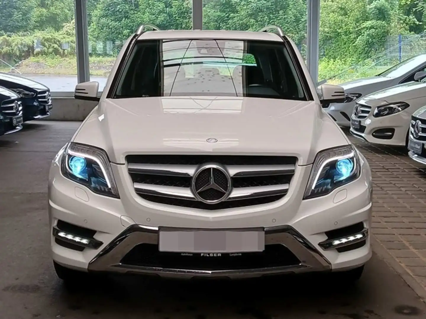 Mercedes-Benz GLK 220 CDI 4M BE Sport Edition AMG Sportpaket Blanc - 1