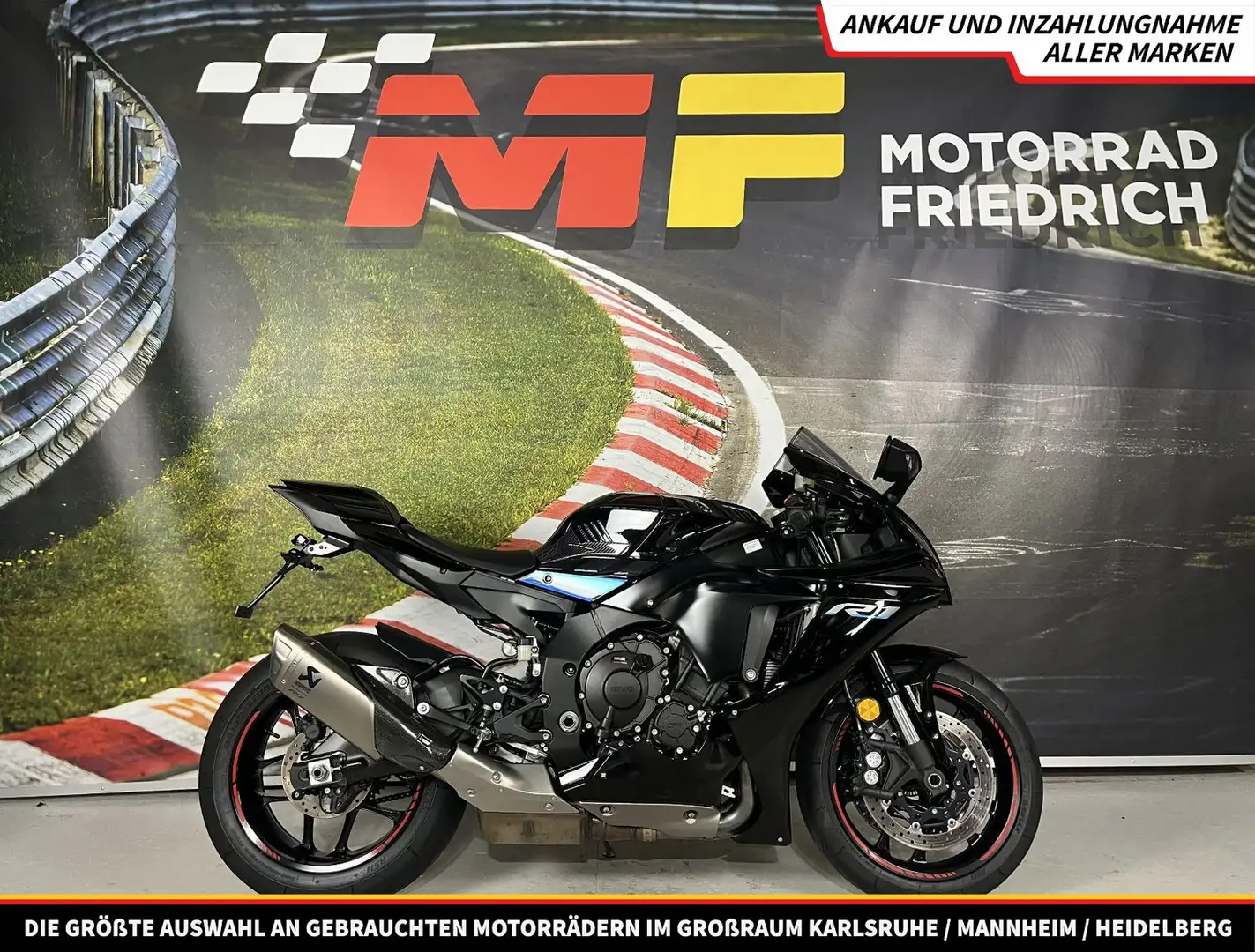 Yamaha YZF-R1 RN65 [NEUE REIFEN+INSPEKTION] Negru - 1