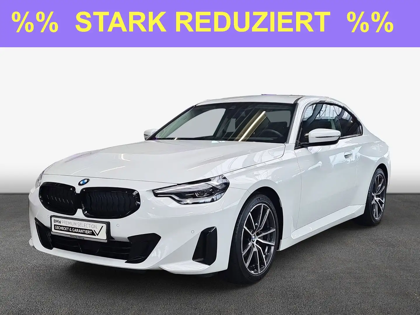 BMW 218 i LED DAB Tempomat PDC Shz uvm. Alb - 1