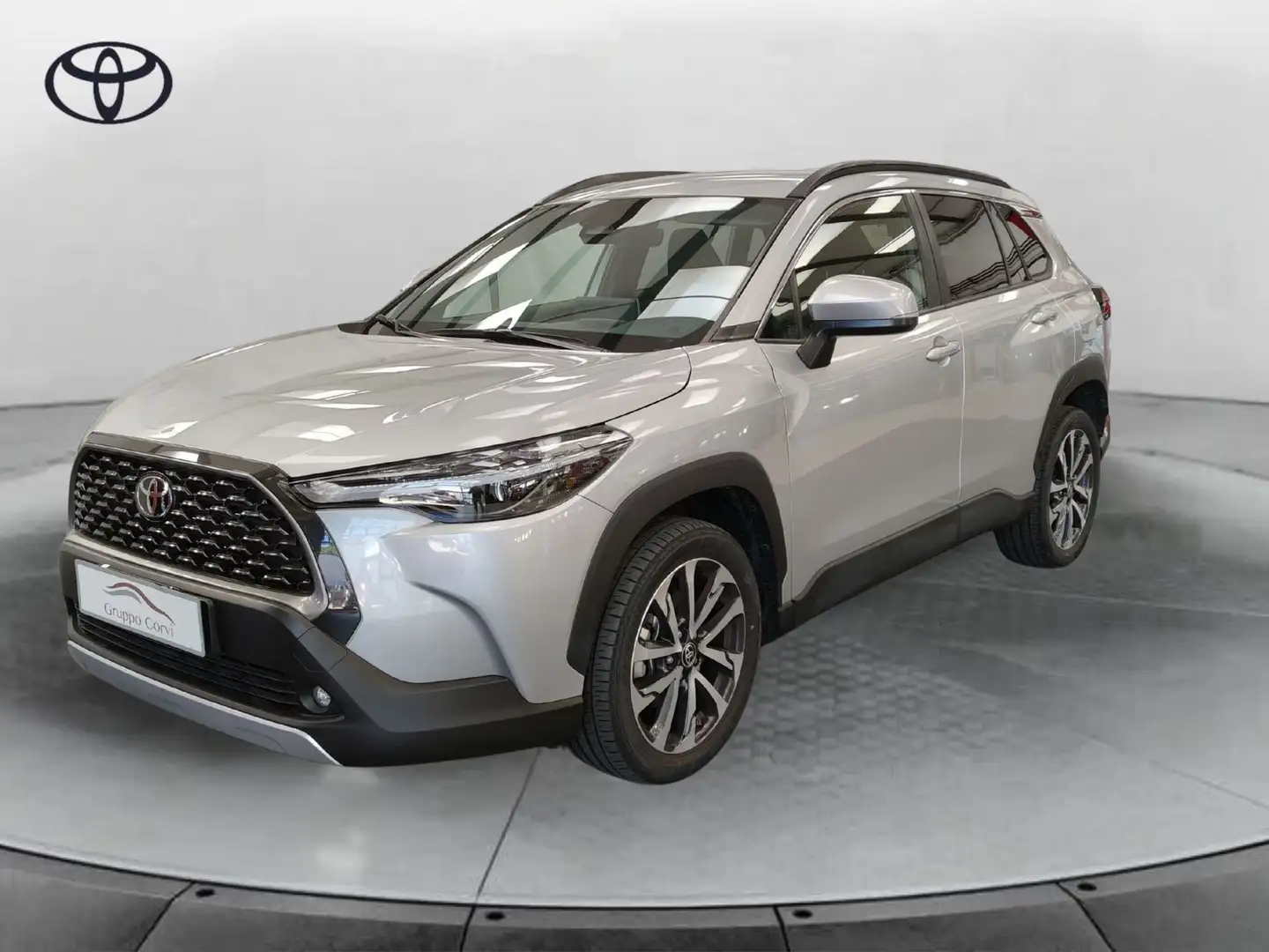 Toyota Corolla Cross Corolla Cross 1.8 Hybrid 140 CV E-CVT Trend Argento - 1