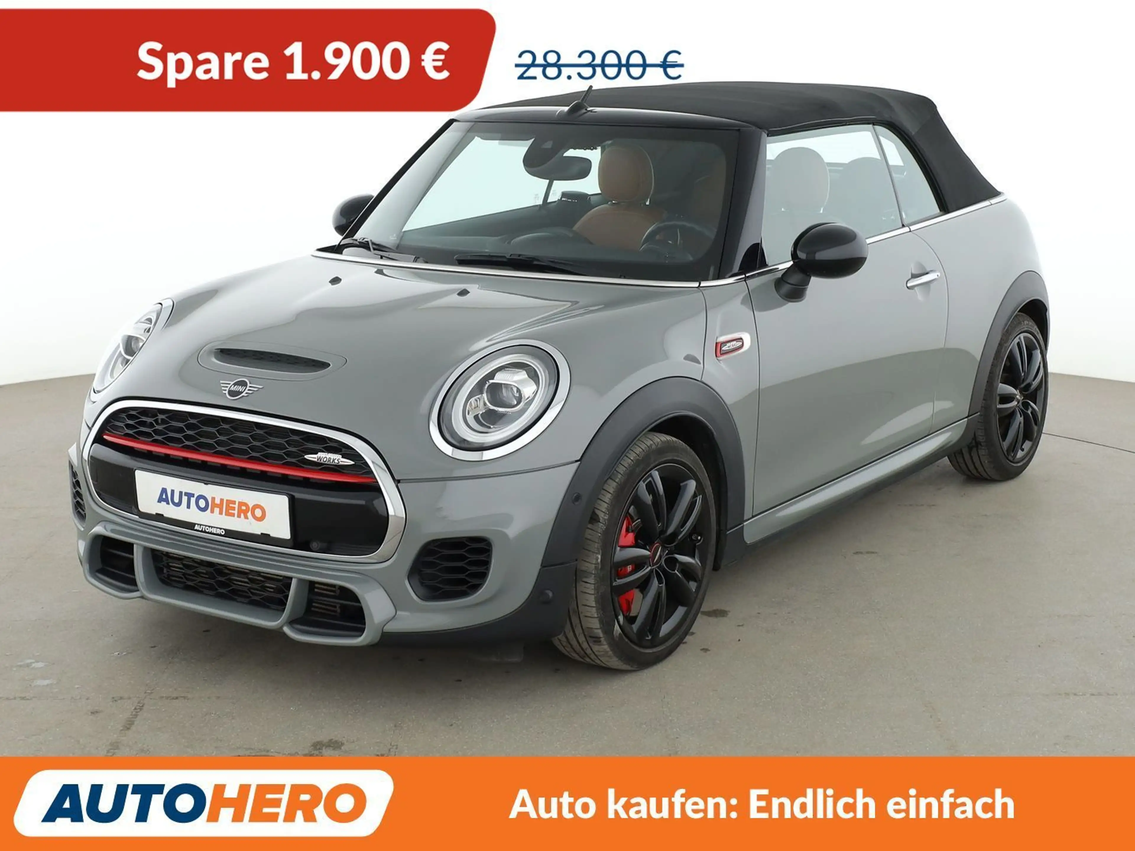 MINI John Cooper Works Cabrio John Cooper Works Aut.*CAM*LED*NAVI*PDC*SHZ*ACC*