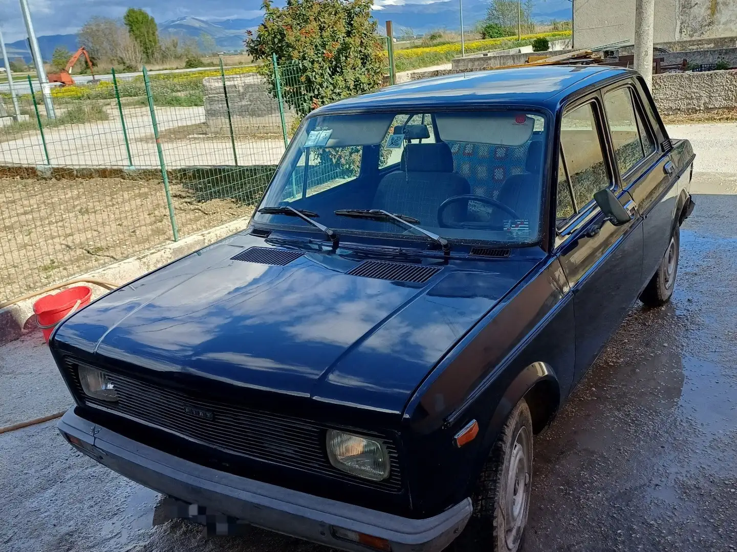 Fiat 128 1.1 CL Azul - 1