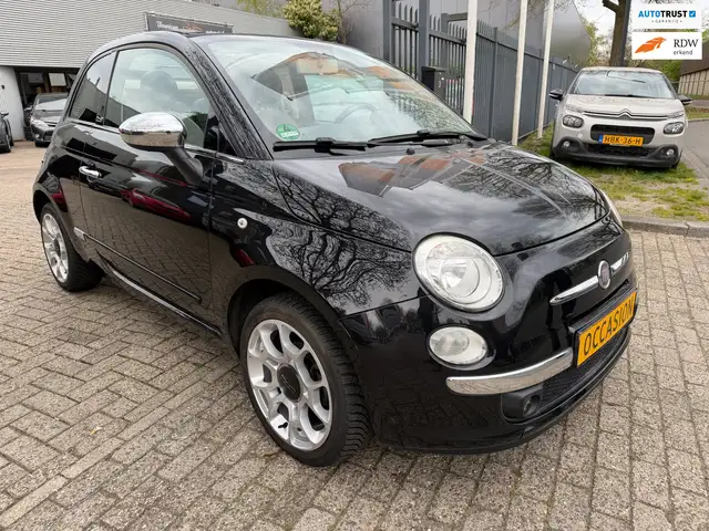 Fiat 500C Cabriolet 1.2 Sport - lounge, 97.261 km, 1/2 leder