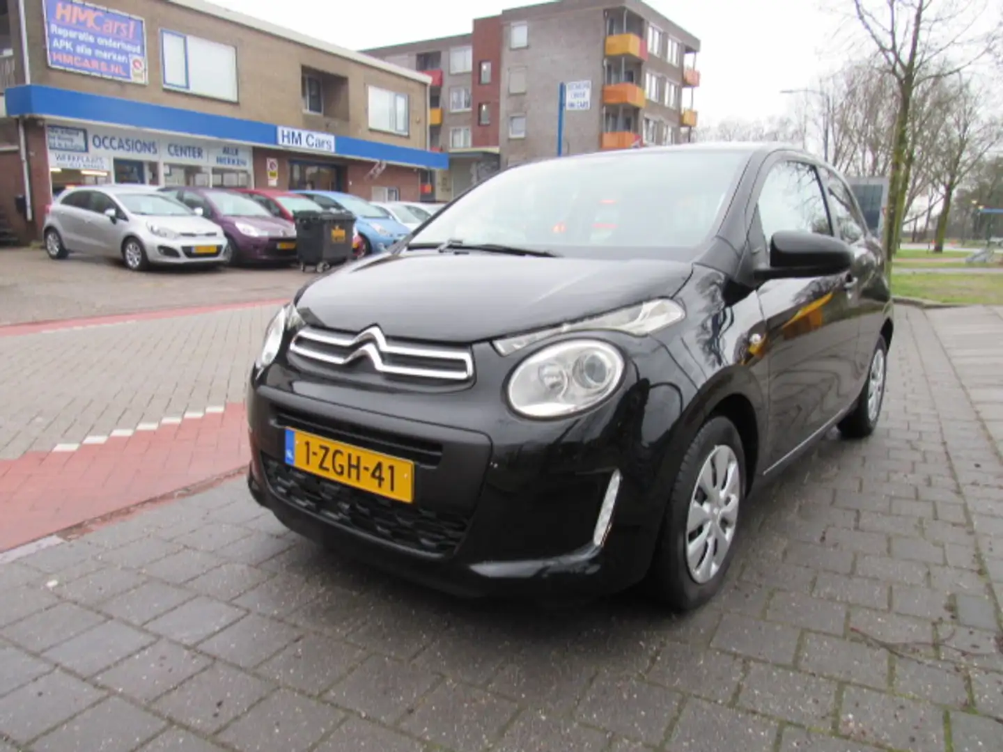 Citroen C1 1.0 e-VTi 68PK airdream 3D LIVE Airco Schwarz - 1