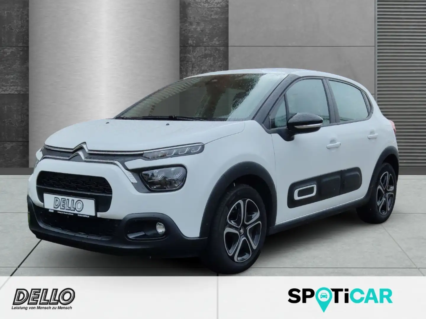 Citroen C3 PLUS PureTech 83 Style-Paket Schwarz LED Klimaauto Weiß - 1