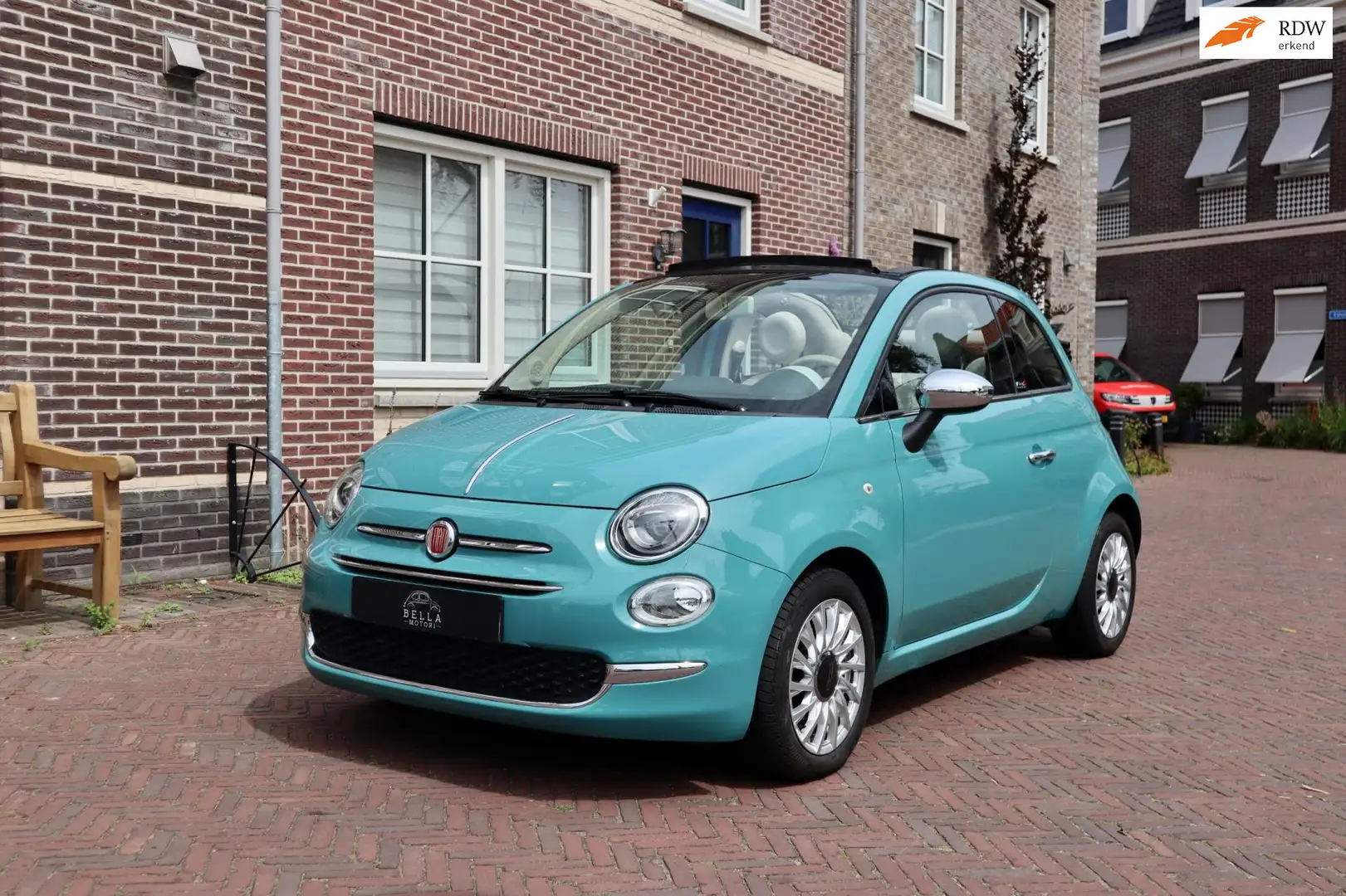 Fiat 500C 0.9 TwinAir Anniversario | Cabrio | 105 PK | Cruis Bleu - 1