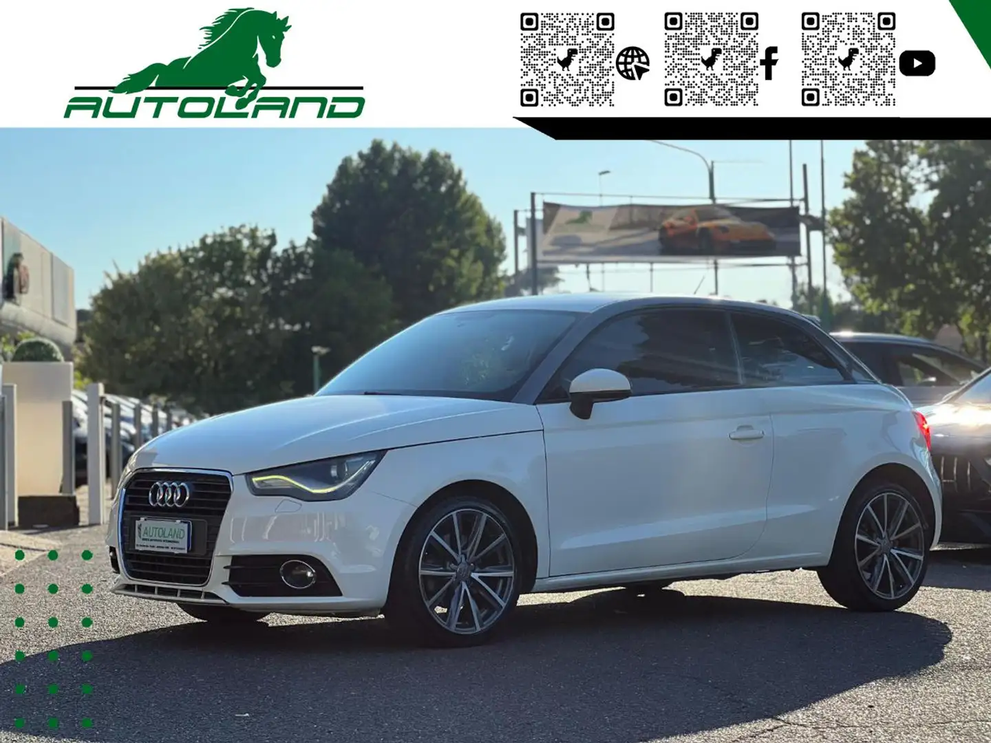 Audi A1 1.4 TFSI S tronic Ambition Bianco - 1