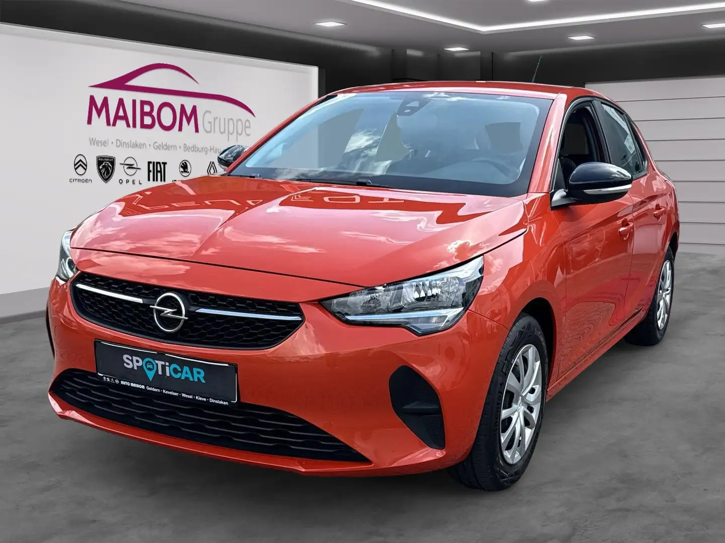 Opel Corsa F Basis Orange - 1