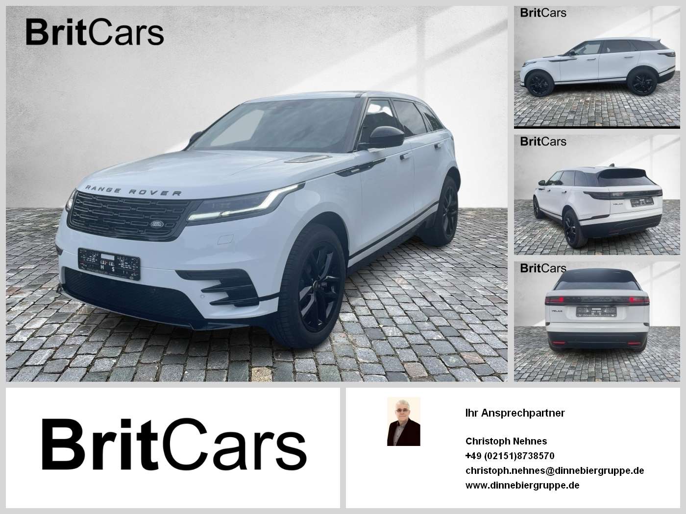 Second hand Land Rover Range Rover Velar 2.0
